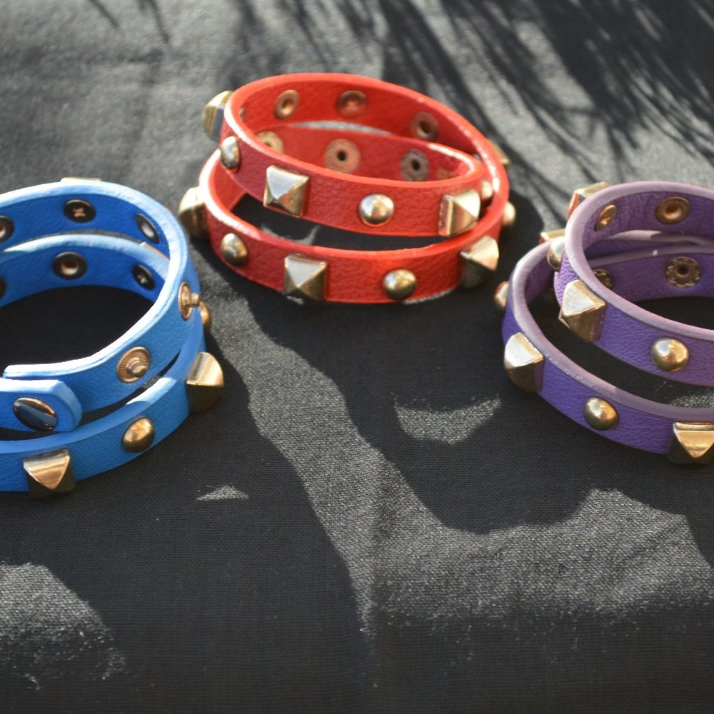 Studded Wrap Bracelet